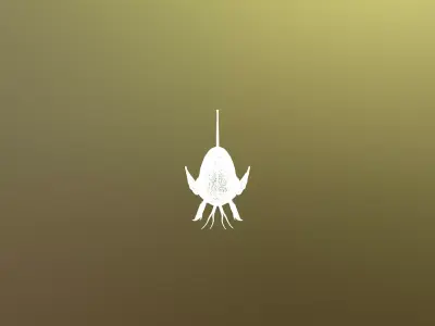 Low Poly Stylized Emerald Deep-Gazer - PBR Low-poly 3D model