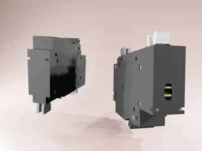 circuit-breaker C16 3D model