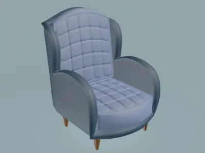 Armchair number seven 3D model