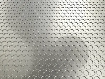 Honeycomb Plate 3D Model Low-poly 3D model