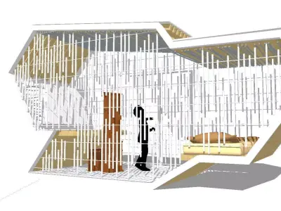 Creative Design-Holiday Cabin-017 3D model