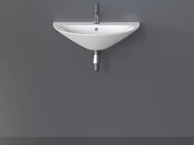 Basin Sink 44 3D model