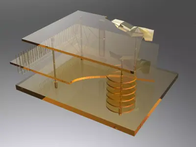 New Babylon Constant Nieuwenhuys 3D model