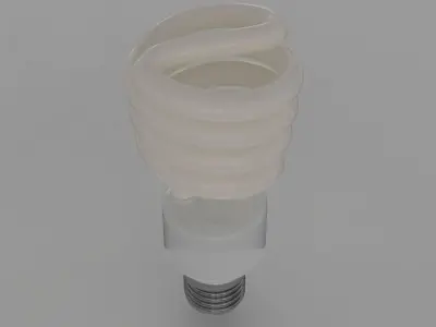 LED Bulb 3D model