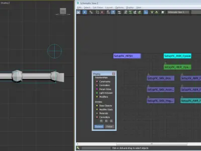 SETUP---IK-FK setup frak Free 3D model