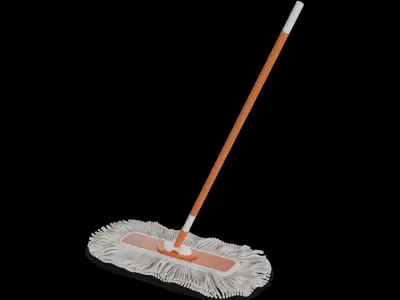 Brooms mops and window squeegees Dust Mop 3D model