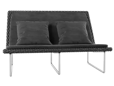 Sand Loveseat by Paola Lenti  3D model