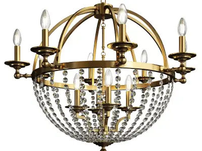 PENDOLO CHANDELIER Low-poly 3D model