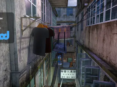 HK Street 0002 3D model