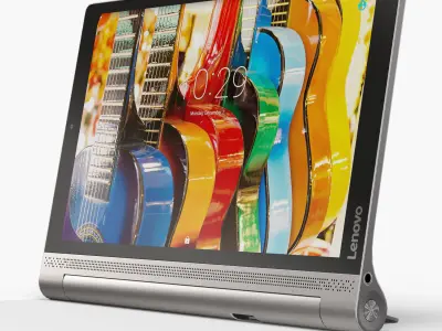 Lenovo Yoga Tab 3 Pro tablet Low-poly 3D model