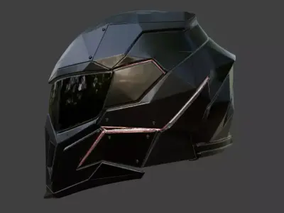 SCI FI HELMET 3D model