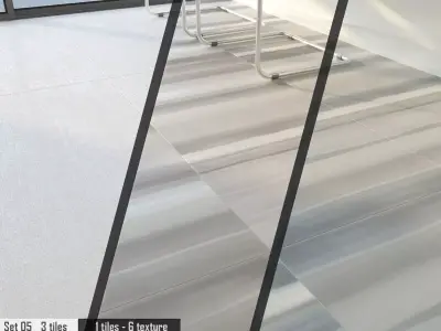 Ariana Canvas Set 3D model