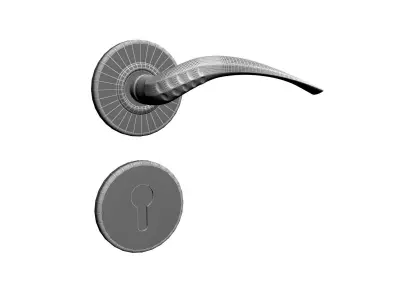 Door Handle 02 3D model