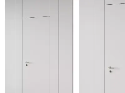 Door set 14 3D model