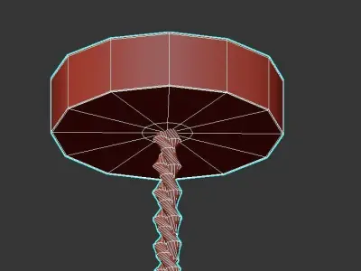 ALRUN GLASS PENDANT 3D model