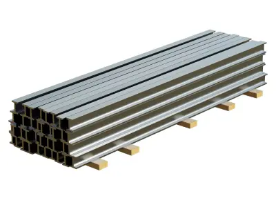 Iron Beams Low-poly 3D model purchase