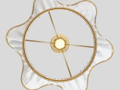 Floor Lamp Belle Epoque 4081 3D model