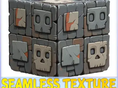 Stylized Wall Seamless Texture Texture 89