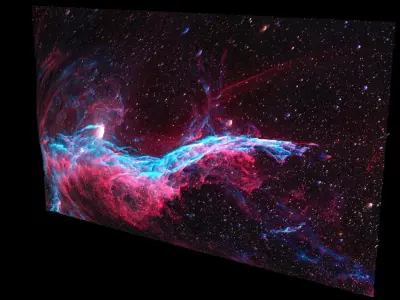 Veil Nebula 3D model