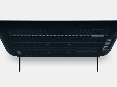 43 Sony Bravia KD-43X75WL Low-poly 3D model