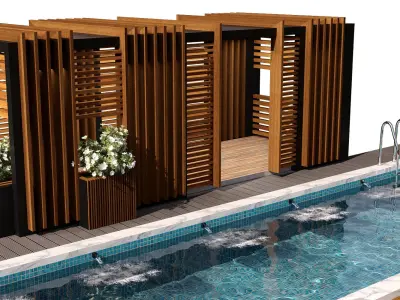 SWIMMING POOL NO18 A 3D model