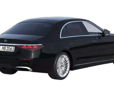 2027 Mercedes-Benz S-Class W223 3D model