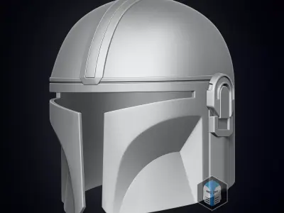 The Mandalorian Helmet 3D print model