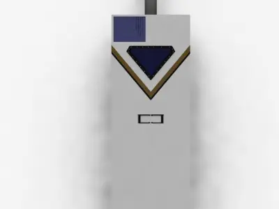 hex cryopod 3D model