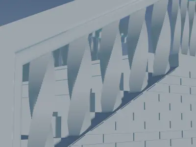 3D Staircase 3D print model