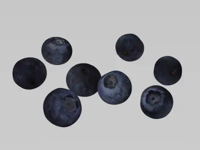  Blueberries - 4 Variations 