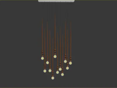 Aangenaamxl Light Sticks 3D model