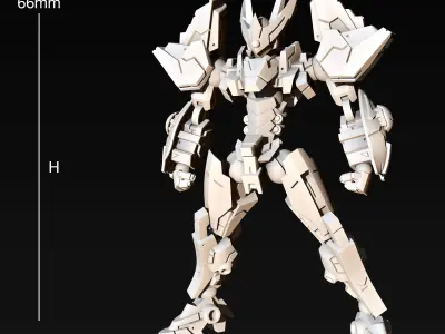 SA-5 Steel Striker 3D print model