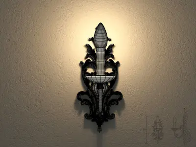 Masiero VE1073 A1 wall lamp 3D model
