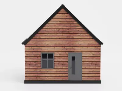 -Stylized House V2- 3D model