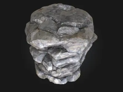 Stone Sentinel  Silent Guardian of the Forgotten Realms 3D model