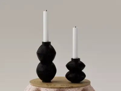 PORTA VELAS - CANDELABROS 3D print model