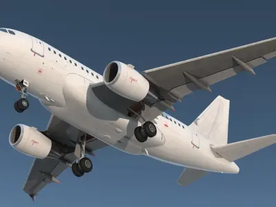  Airbus Planes Generic Rigged Collection 