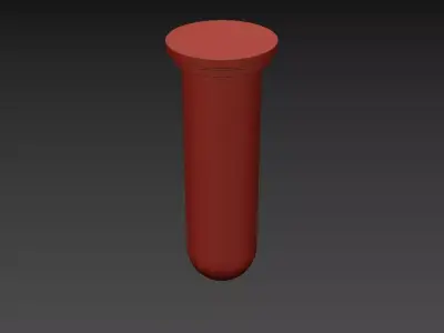 Brass Edge Flush Mount 3D model