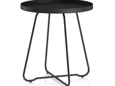 Small Black Table 3D model