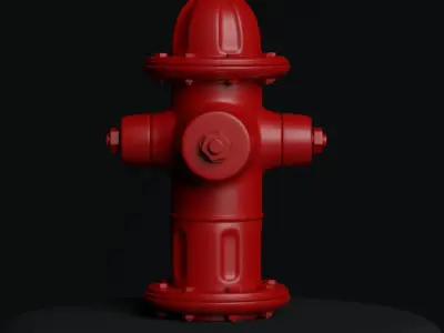 Firehydrant fire hydrant 3D model