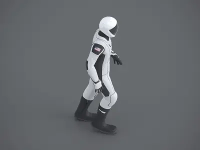 SpaceX spacesuit martian suit astronaut 3D print model