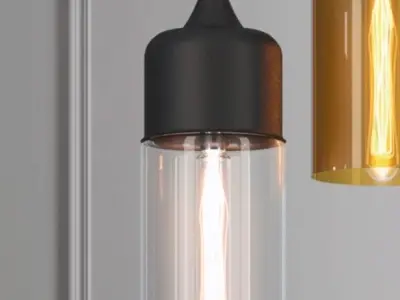 Hanging lamp LOFT HOUSE P-173 3D model