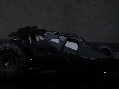 Batmobile - Tumbler - The Dark Knight Trilogy 3D model