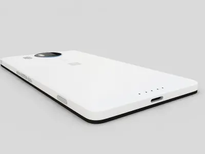 Microsoft Lumia 950 XL White 3D model