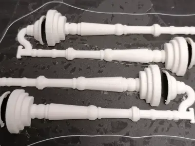 Candelabra 2 Street lamp 2 3D print model