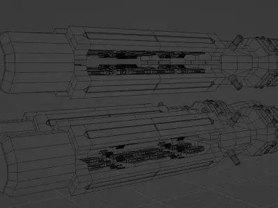 Oblivion Spire Low-poly 3D model