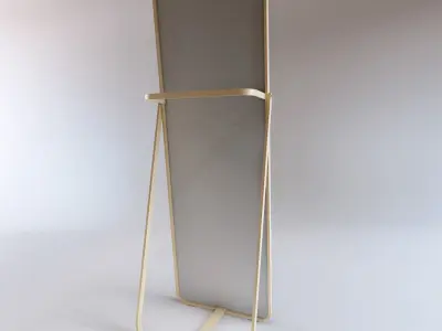 Floor Mirror 3D model