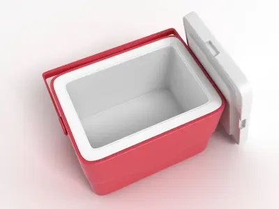 Ice Cooler Chest 1 3D model