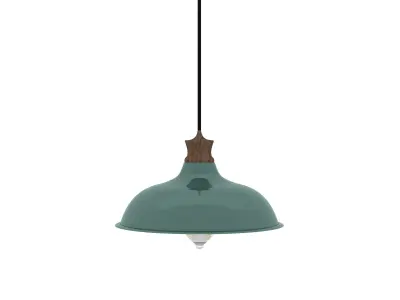 rustic pendant light 3D model