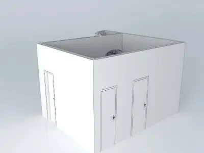 regiorkut house with doors and windows Free 3D model
